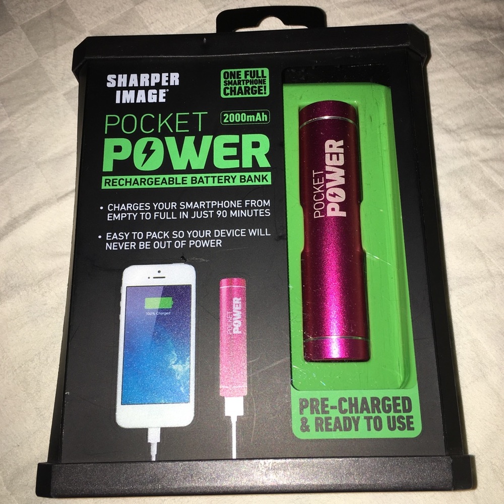 Sharper Image Portable Charger